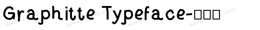 Graphitte Typeface字体转换